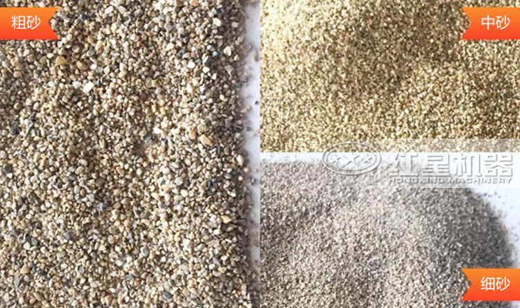 制砂成各種規(guī)格，應(yīng)有盡有